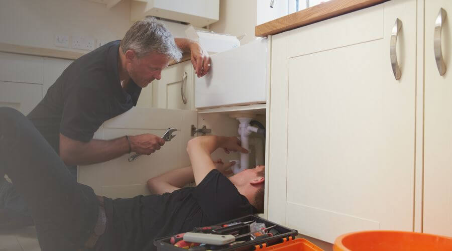 Professional burst pipe repair services in Langley, AR